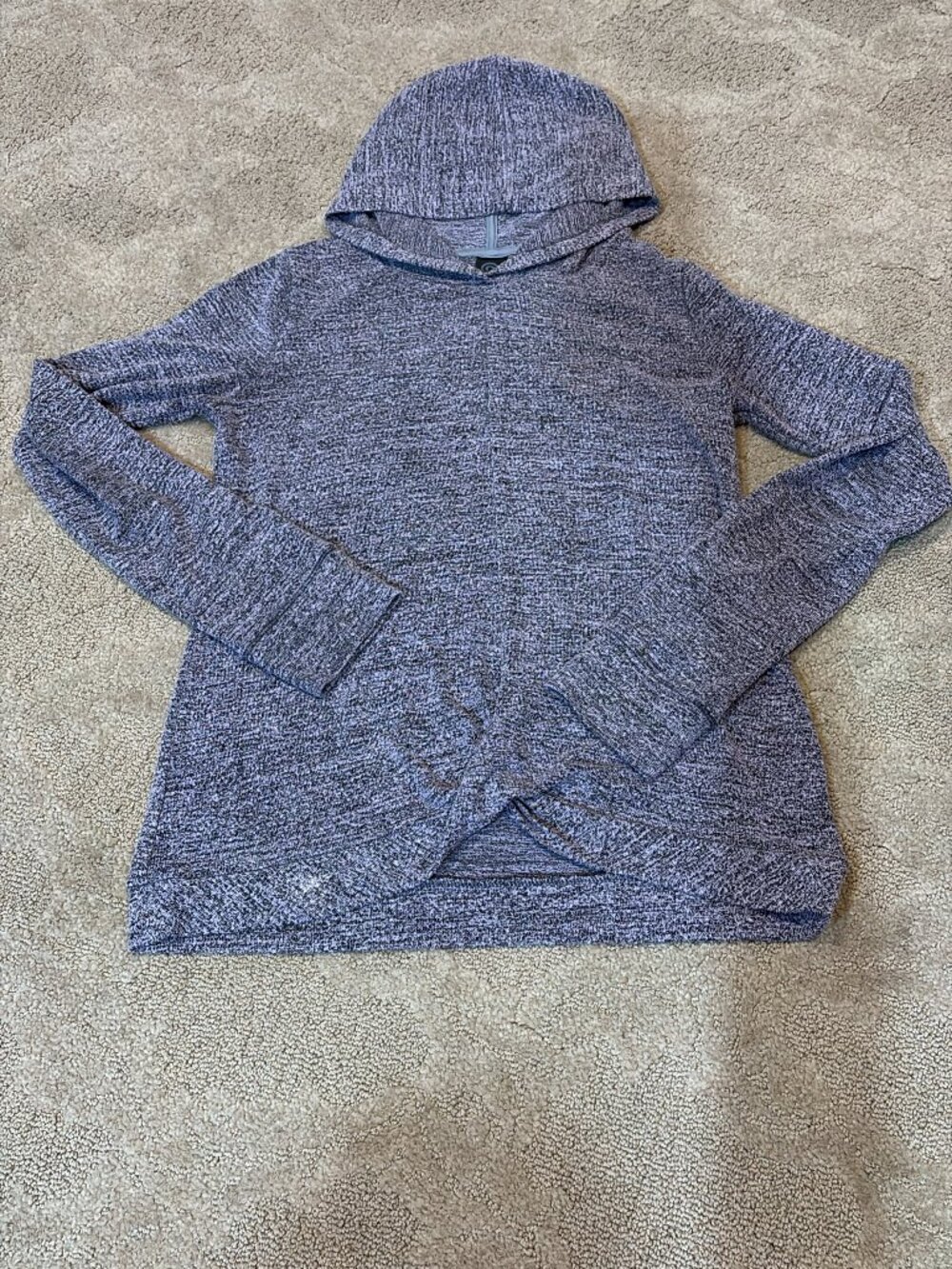 Champion Kids Purple Knot-Front Hoodie XL 14-16